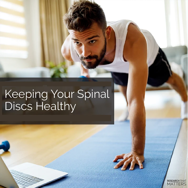 Keeping Your Spinal Discs Healthy in Springfield IL
